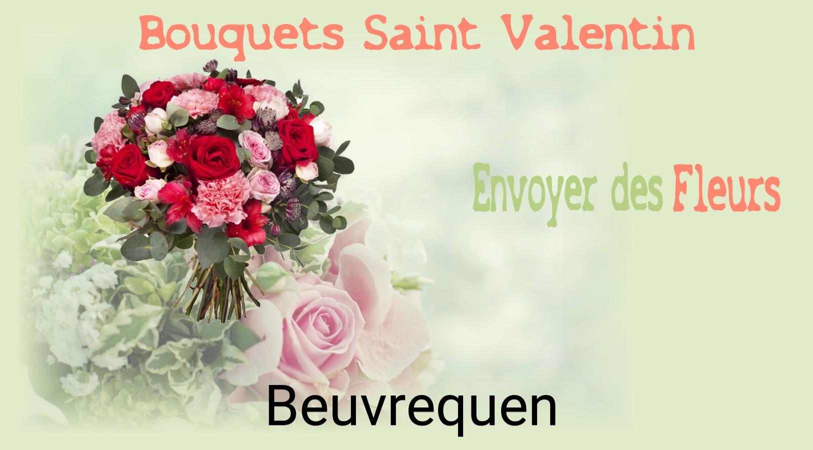 Roses de Saint-Valentin livrées à Beuvrequen